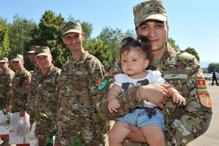 Foto priča: Svečani ispraćaj IV kontingenta VCG u misiju ISAF u Avganistanu