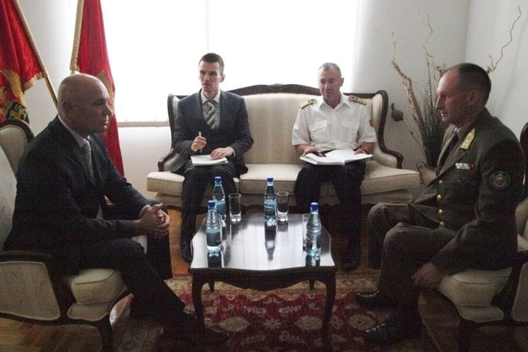 Ministar Vučinić primio vojnog atašea Republike Mađarske