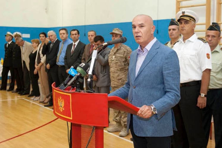 Izjava ministra Vučinića na dočeku pripadnika III kontingenta VCG