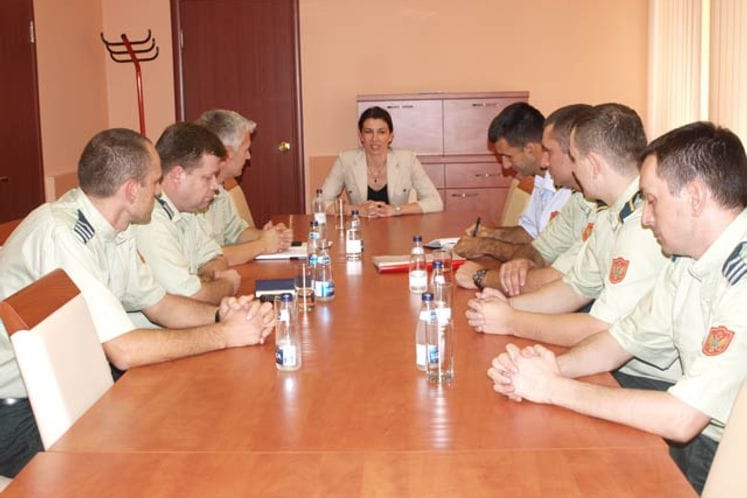 Pripadnici VCG na vježbi „Combined endeavor 2011“