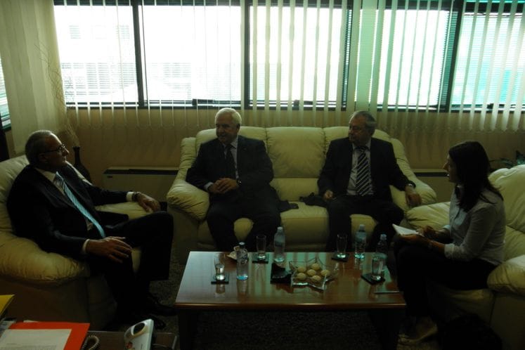 Saopštenje: Ministar poljoprivrede i ruralnog razvoja Tarzan Milošević održao je sastanak sa generalnim direktorom O.I.V Federico Castelluccijem