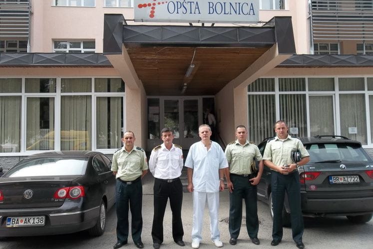 Donacija II kontingenta porodilištu Opšte bolnice u Beranama