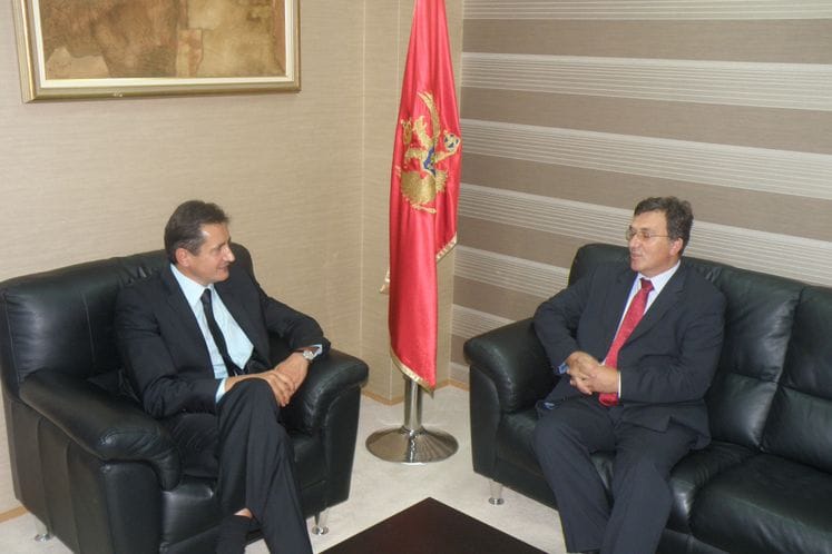 Saopštenje: Ministar Sekulić primio u posjetu ambasadora Bosne i Hercegovine