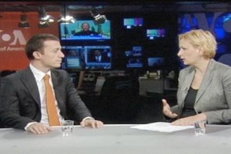 Intervju ministra finansija, dr Milorada Katnića, za Voice of America