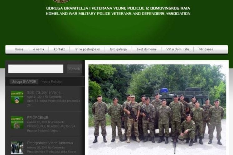 Crnogorski podoficir na obuci u središtu Vojne policije R. Hrvatske za obuku za upućivanje u misiju ISAF ANA MP SCHOOL, 1.9.2011.