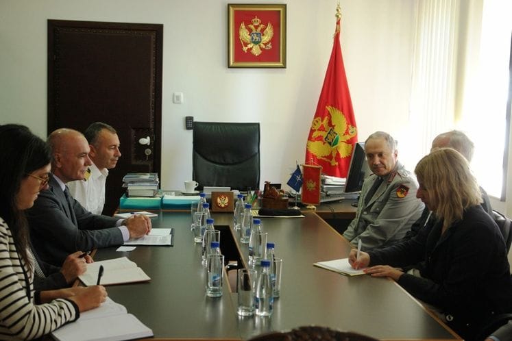 Ministar Vučinić primio ambasadora i vojne atašee SR Njemačke