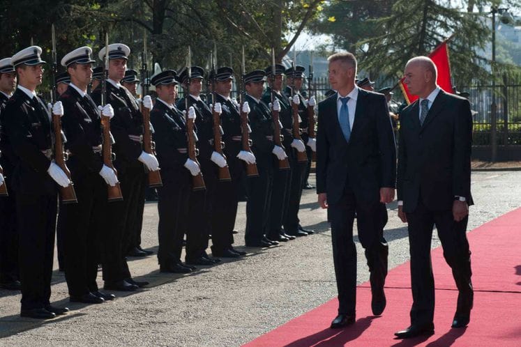 Deputy Prime Minister, Minister of Defence of Latvia visiting Montenegro