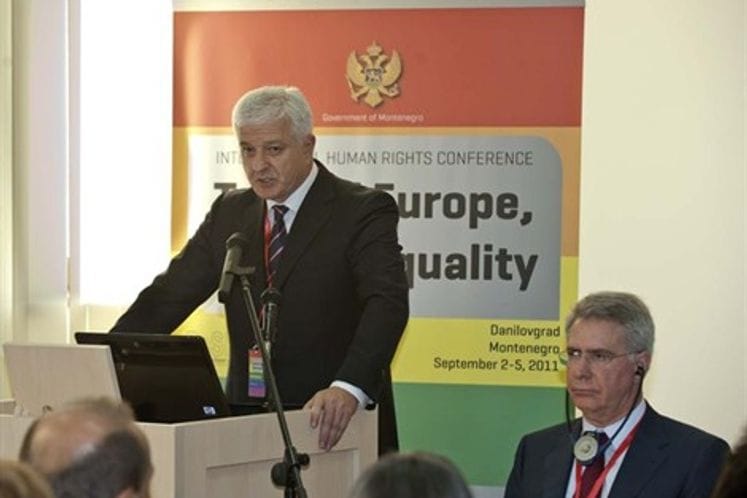 Danilovgrad: Izlaganje potpredsjednika Vlade i ministra pravde Duška Markovića na otvaranju konferencije „Ka Evropi-ka jednakosti“