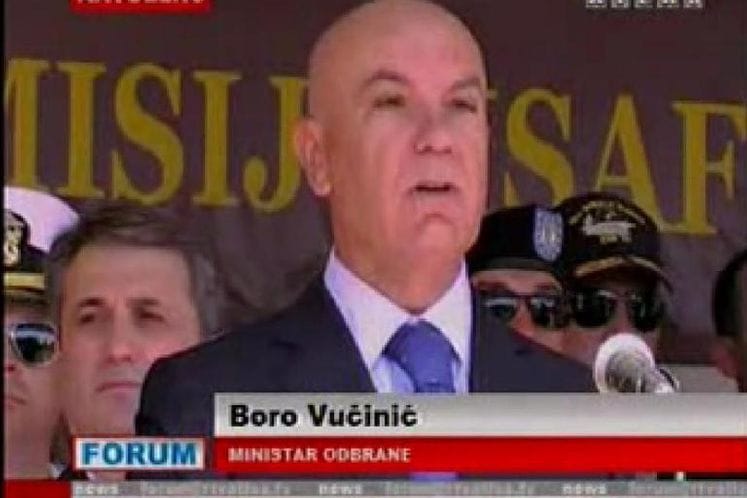 Svečani ispraćaj IV kontingenta VCG u misiju ISAF u Avganistanu, TV Atlas 22.8.2011.