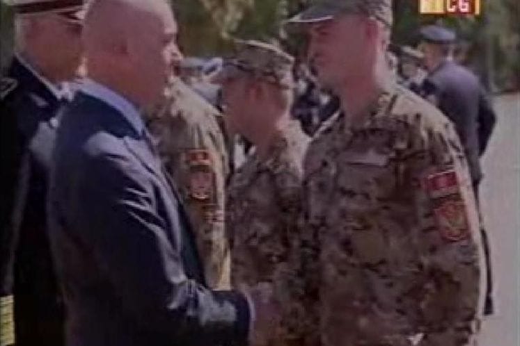 Svečani ispraćaj IV kontingenta VCG u misiju ISAF u Avganistanu, RTCG 22.8.2011.