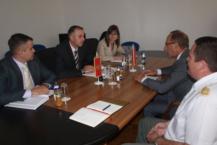 Pomoćnik ministra odbrane Republike Austrije general major Johan Puher u posjeti Ministarstvu odbrane Crne Gore