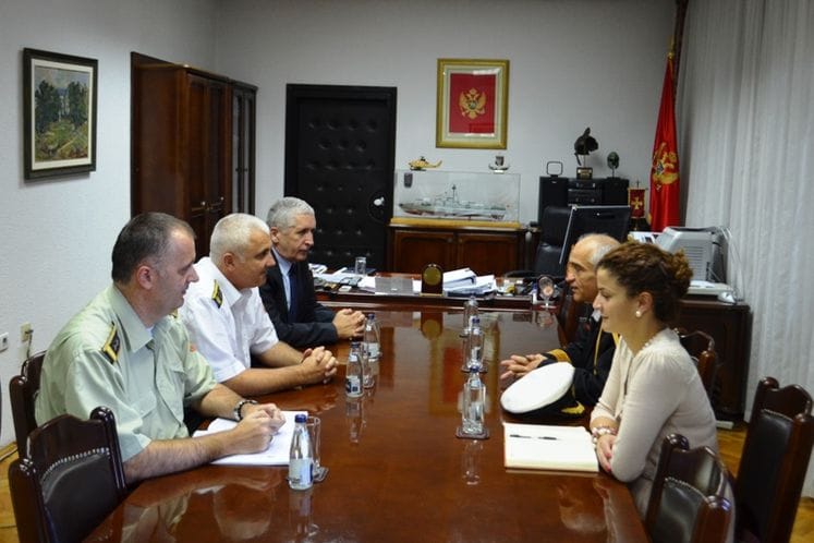 Viceadmiral Samardžić primio vojnog atašea Republike Grčke