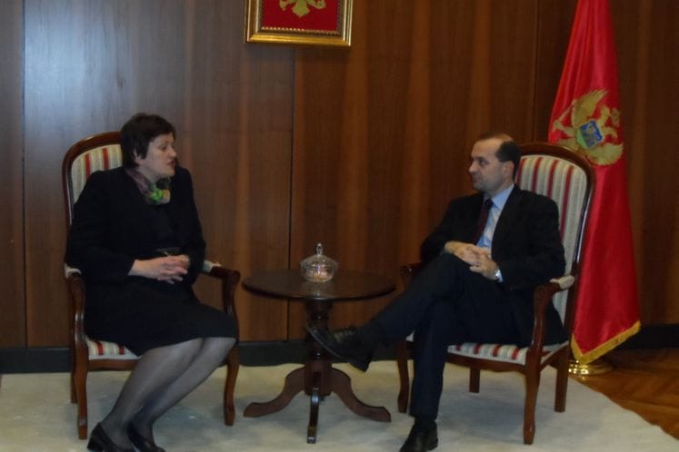 Ministar za ljudska i manjinska prava dr Suad Numanović razgovarao sa Nadom Drobnjak, predsjednicom Odbora za rodnu ravnopravnost Skupštine Crne Gore