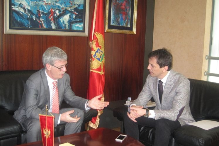 Ministar mr Predrag Bošković primio šefa Misije OEBS-a, Ljubomira Kopaja