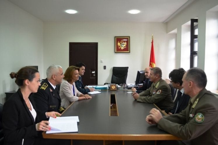 Ministar Pejanović-Đurišić sastala se sa načelnikom Generalštaba OS R. Mađarske