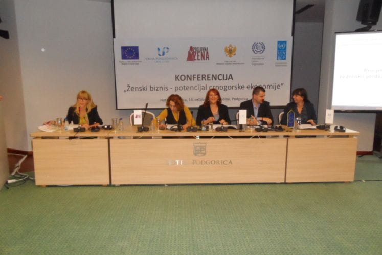 Održana Konferencija “Ženski biznis – potencijal crnogorske ekonomije”