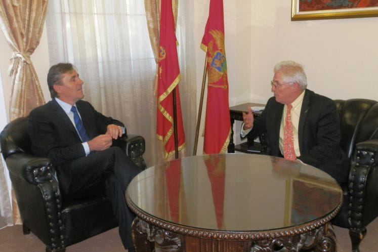 SAOPŠTENJE: Susret Žugić - Ian Whitting OBE