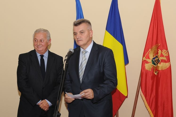 Izlaganje ministra Radunovića povodom odlikovanja crnogorskih institucija i pojedinaca od strane predsjednika Rumunije Trajana Baseskua