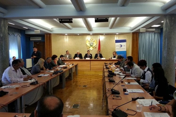 Javna rasprava u Skupštini Crne Gore