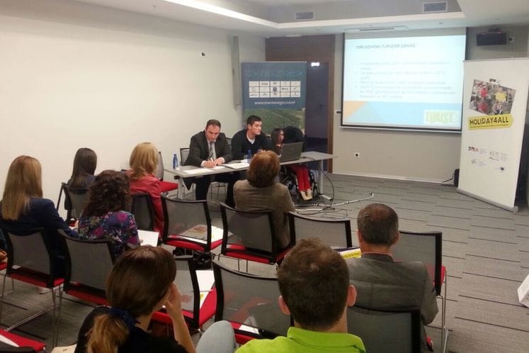 Saopštenje: U toku je trening u okviru projekta „Holiday4All“ („Odmor za sve“)