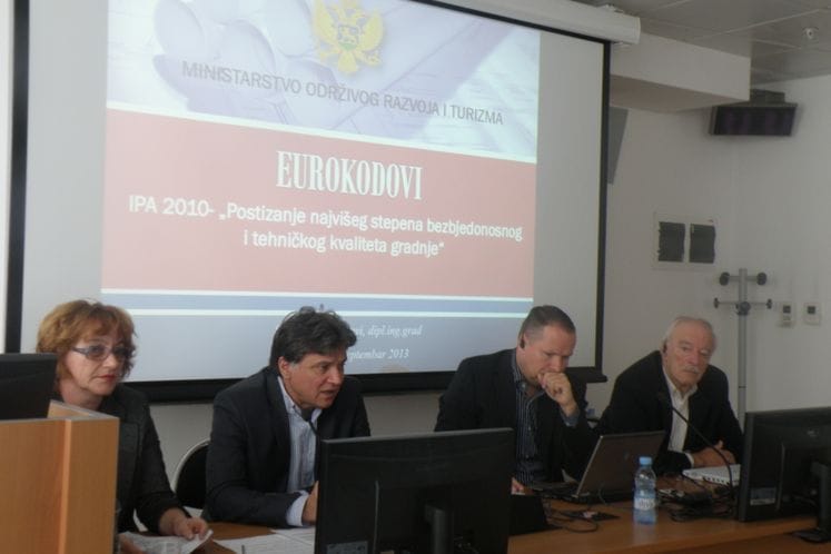 Saopštenje: Održana tronevna obuka - “Postizanje najvišeg stepena bezbjednosti i tehničkog kvaliteta gradnje”