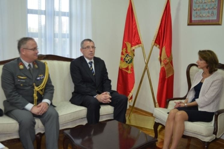 Ministar Pejanović-Đurišić sastala se sa novoimenovanim ambasadorom Austrije