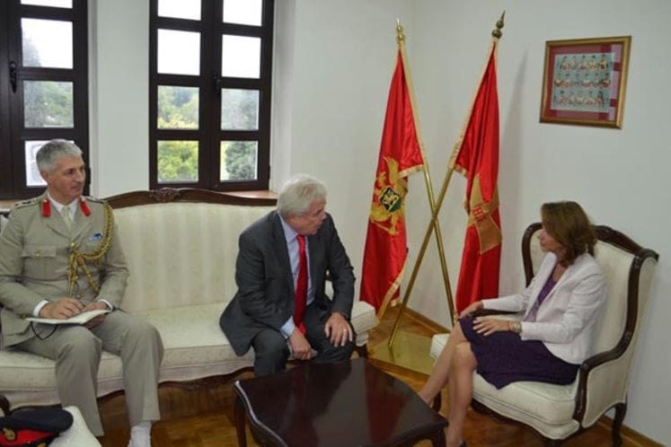 Ministar Pejanović-Đurišić sastala se sa novoimenovanim ambasadorom Ujedinjenog Kraljevstva u Crnoj Gori