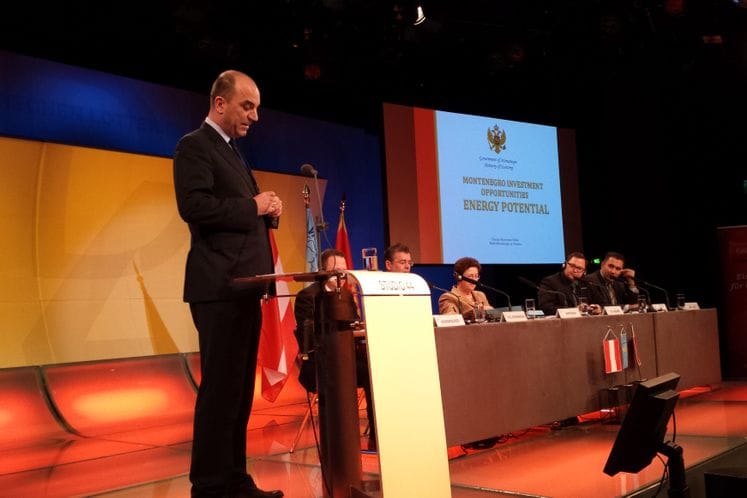 Saopštenje: Projekti iz oblasti energetike i biznis zone na „Bečkim ekonomskim razgovorima-upoznajte Crnu Goru”