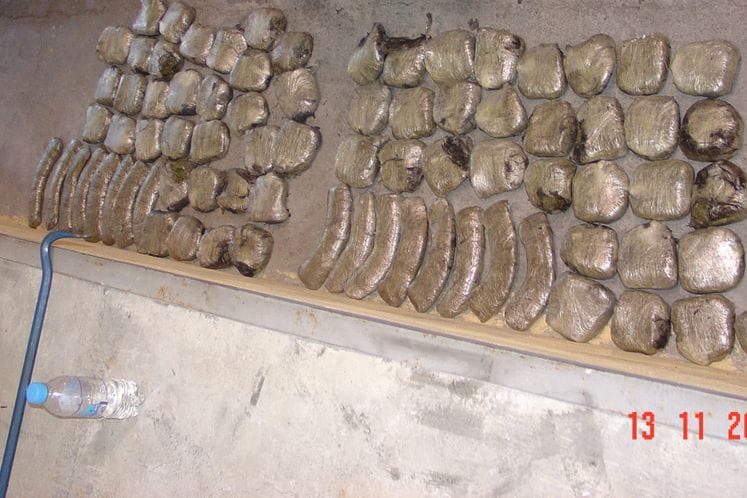 Zaplijenjeno 44 kilograma skanka na zajedničkom graničnom prelazu “Sukobin –Murićani”