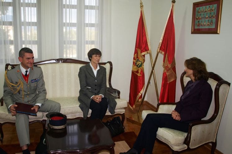 Sastanak ministra Pejanović Đurišić sa novoimenovanom ambasadorkom Republike Francuske