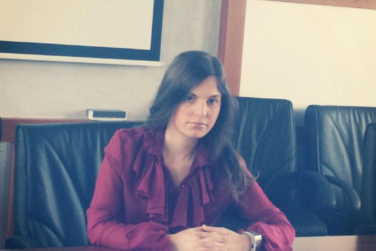 Izlaganje Kane Tomašević, predstavnice CFCU sektora, seminar na temu “Grantovi”