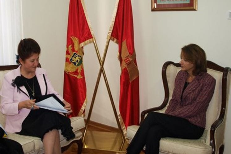 Milica Pejanović-Đurišić sastala se sa nerezidentnom ambasadorkom R. Kipar