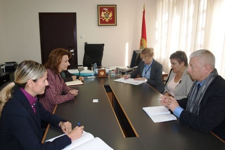 Minister Pejanović-Djurišić met today with the newly appointed Head of the OSCE Mission to Montenegro