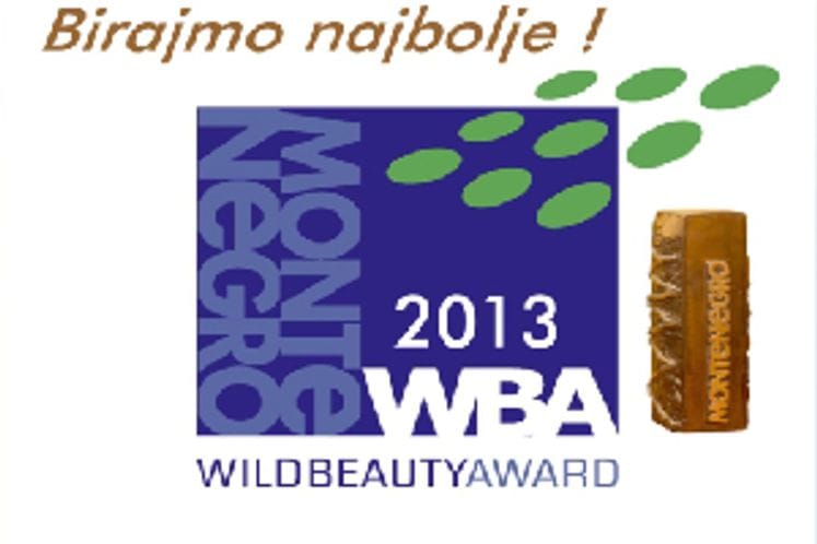 Dodjela godišnjih nagrada za doprinos kvalitetu, afirmaciji i promociji turističke ponude Crne Gore "Wild Beauty Award 2013"