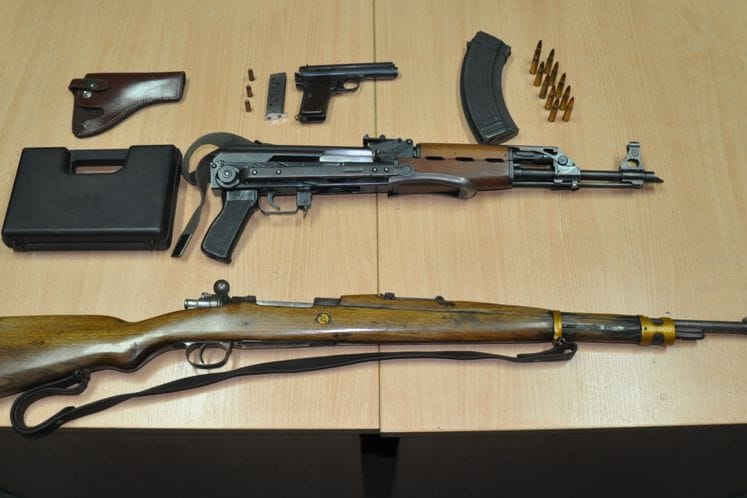 U Nikšiću zaplijenjeno oružje i municija