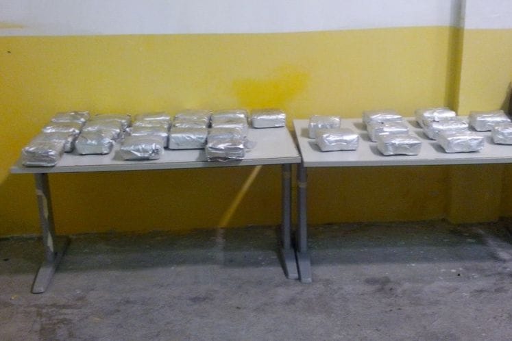 Na ZGP „Sukobin –Murićani“ pretresom pronađeno oko 29 kilograma skanka