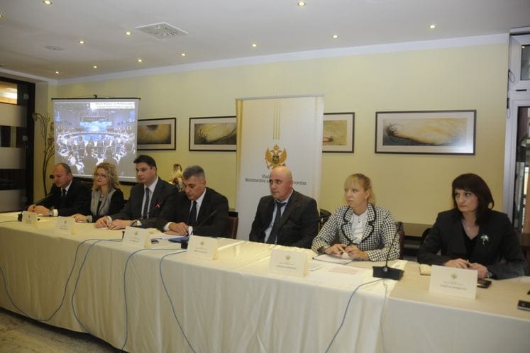 Konferencija za novinare ministra saobraćaja i pomorstva Ivana Brajovića