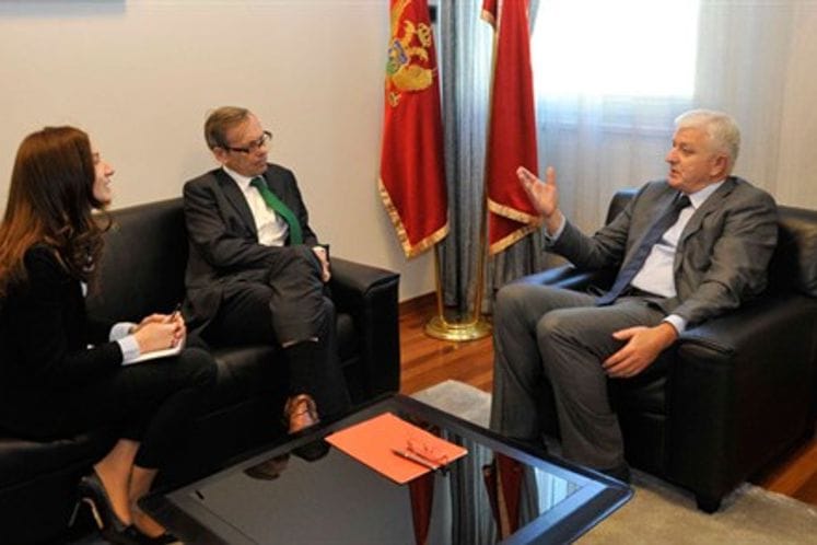 Potpredsjednik Vlade i ministar pravde Duško Marković razgovarao sa ambasadorom Kraljevine Norveške Nilsom Ragnarom Kamsvagom