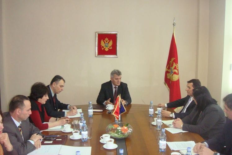 Saopštenje: Ministar Radunović razgovarao sa predsjednikom Privredne Komore Velimirom Mijuškovićem