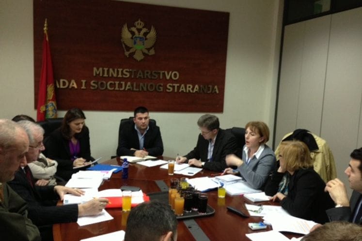 Održan sastanak predstavnika Ministarstva rada i socijalnog staranja i Ministarstva zdravlja sa Delegacijom Evropskog komiteta za prevenciju torture i nehumanog ili degradirajućeg ponašanja ili kažnjavanja