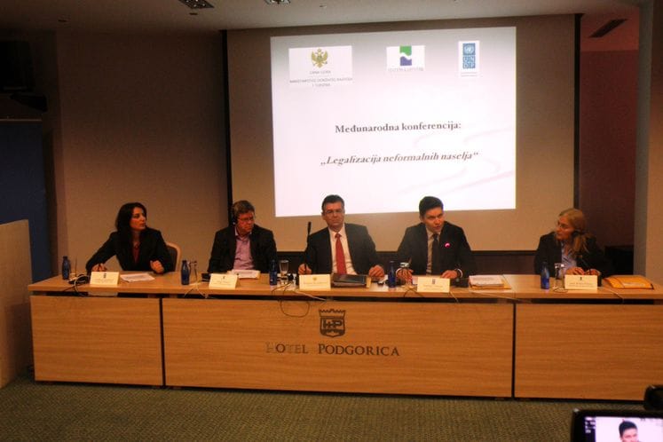 Održana Međunarodna konferencija „Legalizacija neformalnih objekata u Crnoj Gori“