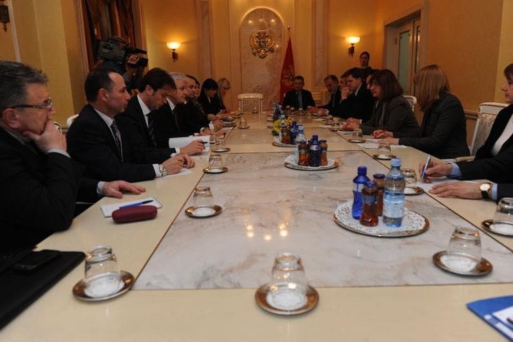 Susret potpredsjednika Vlade i ministra pravde Duška Markovića sa delegacijom CPT-a