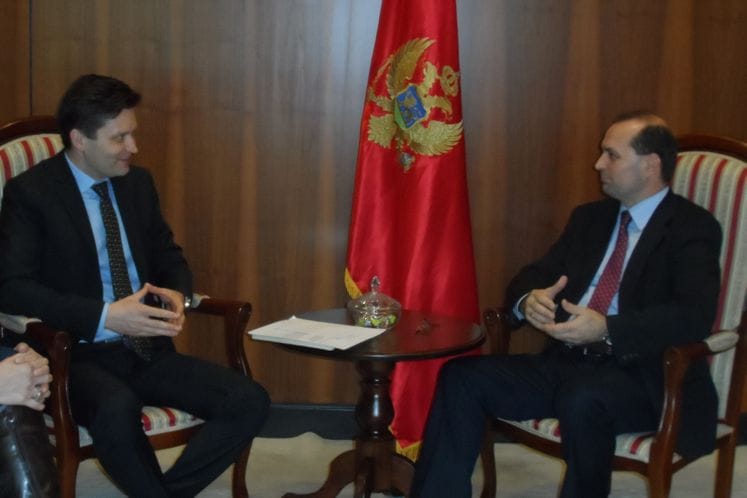 Ministar za ljudska i manjinska prava dr Suad Numanović razgovarao sa Rastislavom Vrbenskim, koordinatorom sistema Ujedinjenih nacija i predstavnikom UNDP-a u Crnoj Gori