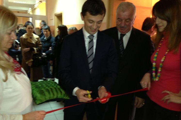 Ministar Bošković posjetio ustanove i institucije socijelne i dječje zaštite u opštini Podgorica i tom prilikom razgovarao sa gradonačelnikom Miomirom Mugošom