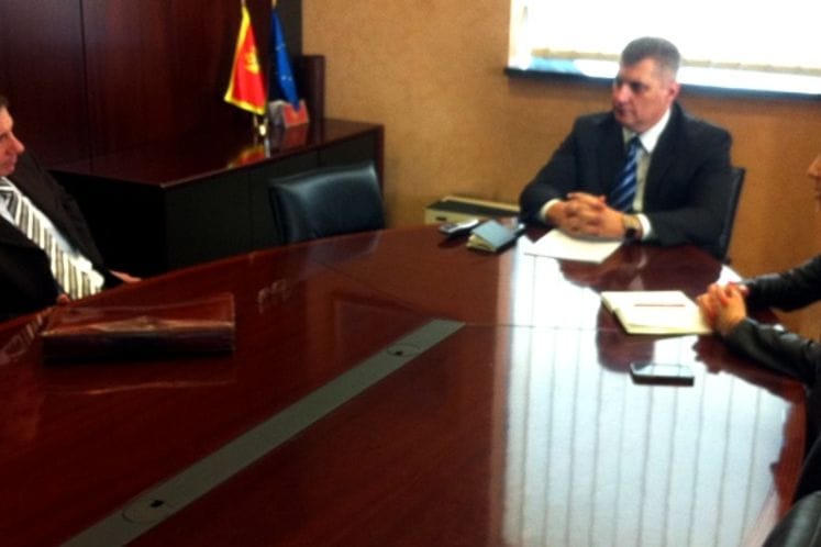 Susret ministra Ivana Brajovića sa predstavnikom EIB-a Wolfgangom Spielesom