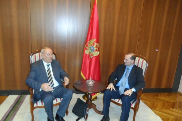 Ministar Numanović se sastao sa predsjednikom Helsinškog komiteta za ljudska prava Slobodanom Franovićem