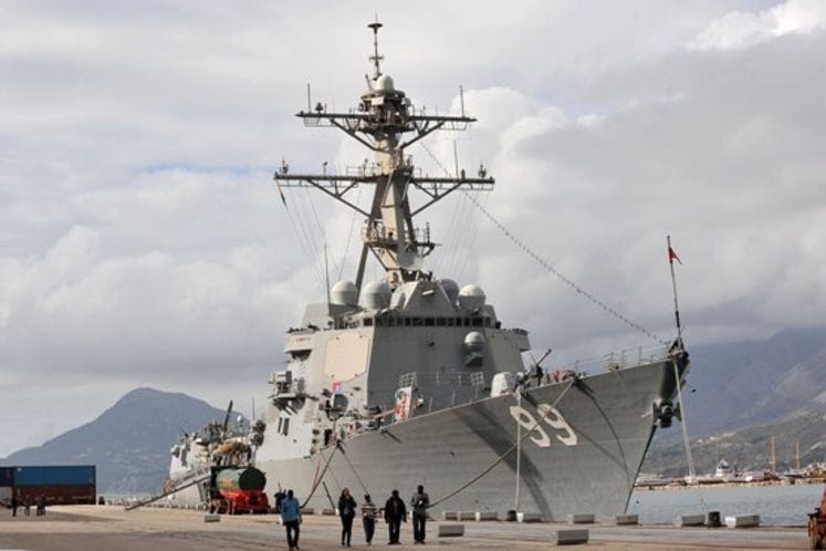 Foto priča : Posjeta broda Ratne Mornarice SAD