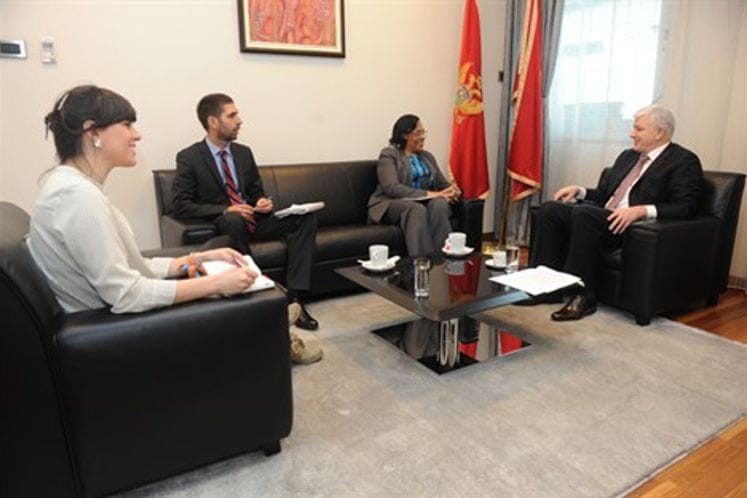Potpredsjednik Vlade i ministar pravde Duško Marković razgovarao sa ambasadorkom SAD Su Kej Braun