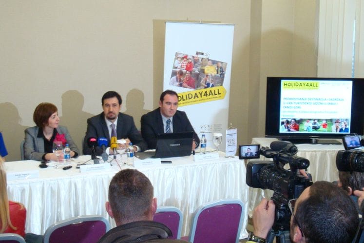 Saopštenje: Održana prezentacija projekta „Odmor za sve“ (Holiday4all) koji promoviše destinacije i sadržaje u periodu vansezone