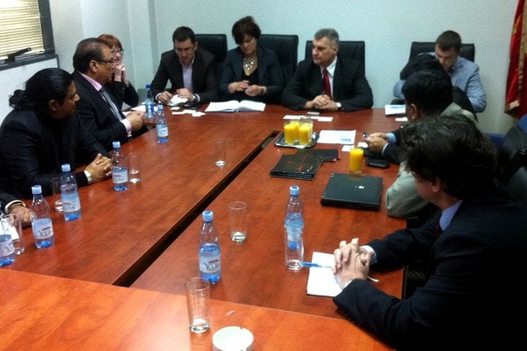 Ministar Ivan Brajović primio predstavnike indijskog konzorcijuma ITNL